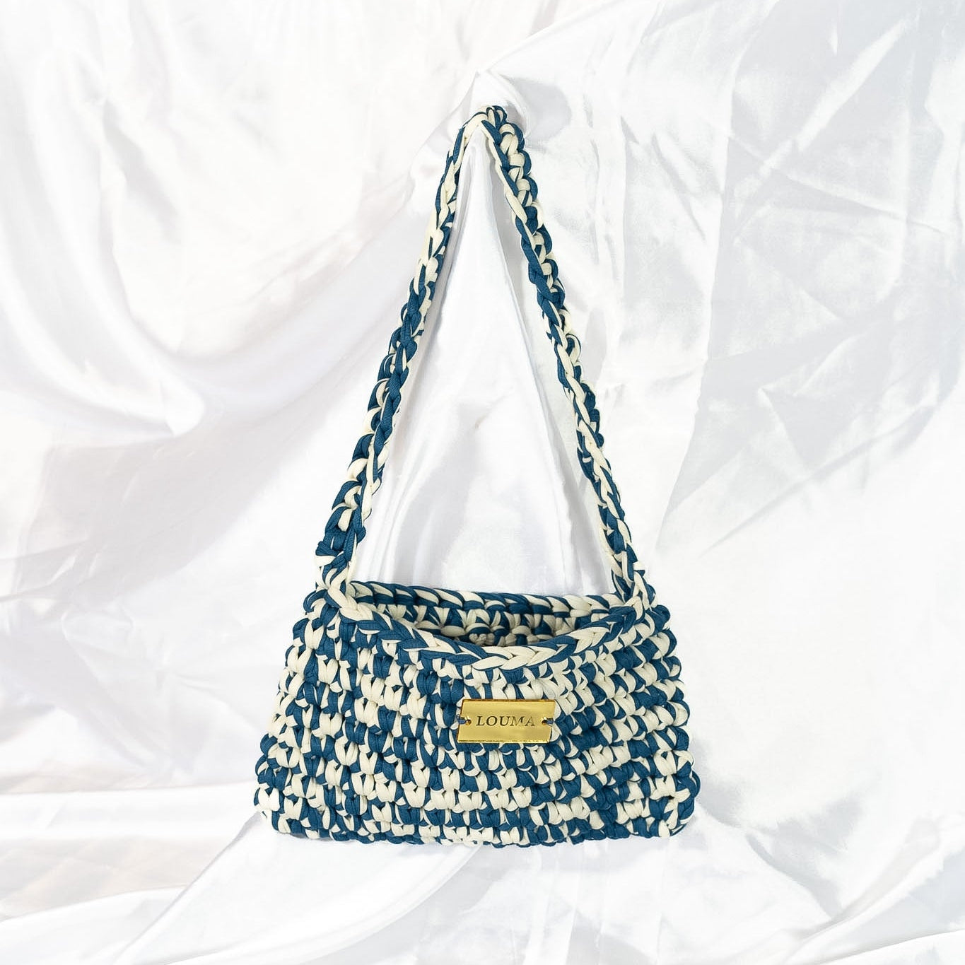 Sac Soline bleu blanc