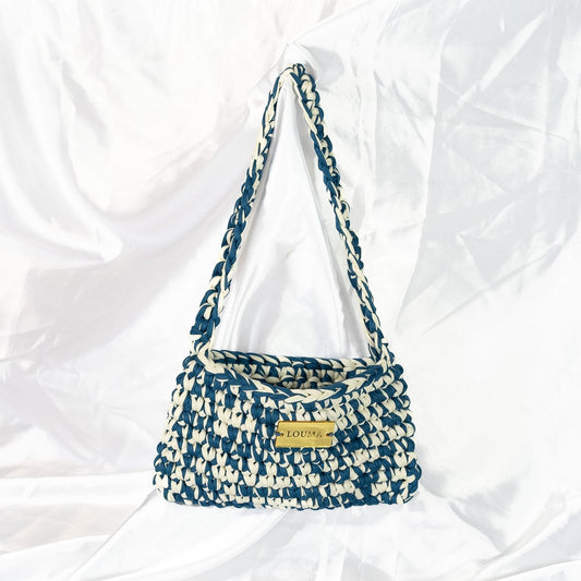 Sac Soline bleu blanc